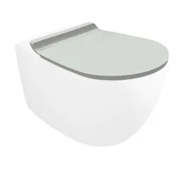Sedile copriwc SoftClose tela opaco design slim - Vignoni di Simas