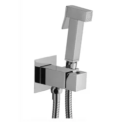 Set bidet incasso quadrato con miscelatore cromato - Tweet square mix di Paffoni