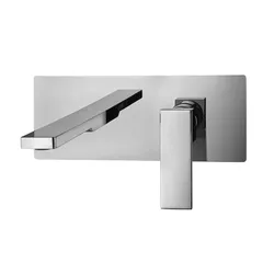 Miscelatore incasso lavabo 25x10 cm con bocca 24 cm cromato - Elle di Paffoni