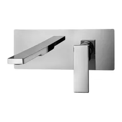 Miscelatore incasso lavabo 25x10 cm con bocca 20 cm cromato - Elle di Paffoni