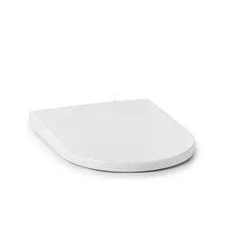 Sedile avvolgente termoindurente bianco con chiusura soft-close