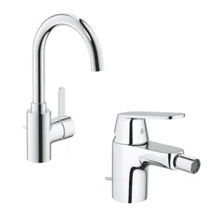 Coppia miscelatori Grohe Eurosmart Cosmopolitan lavabo taglia L e bidet a risparmio idrico