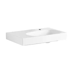 Lavabo asimmetrico sospeso o da appoggio 75 cm vasca dx Serie Citterio - Geberit