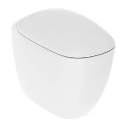 Vaso filomuro a cacciata rimfree sedile SoftClose Serie Citterio - Geberit