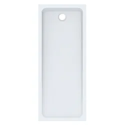 Piatto doccia 70x170 cm resin stone bianco satinato Serie Melua - Geberit