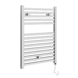 Termoarredo elettrico 690x500mm potenza 200W presa shuko cromo - E-Todi di Lazzarini
