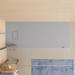 Piatto doccia maxi 180 x 80 cm ultraslim grigio effetto pietra per box doccia grandi
