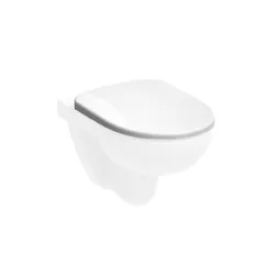 Sedile copriwc bianco cerniere inox Serie Selnova - Geberit
