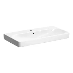 Lavabo sospeso o da appoggio 90 cm ceramica Serie Smyle Square - Geberit