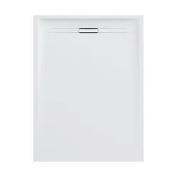 Piatto doccia 70x120 effetto pietra bianco Serie Sestra - Geberit