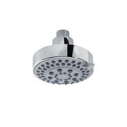 Soffione per braccio doccia con 5 getti in abs e acciaio cromato Gedy Easy