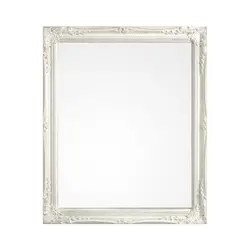 Galileo Specchio da muro cornice in legno wengè 50x70 cm - 5901033