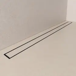 Canalina doccia quadrata acciaio inox 15x15 cm cover piastrellabile