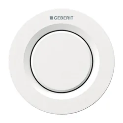 Placca comando Tipo 01 per Geberit Sigma8 monotasto bianco