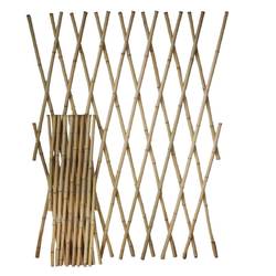 long domein Verdachte Graticcio estensibile 60x180 cm in bamboo