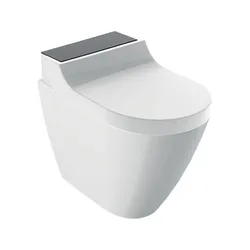 Vaso bidet a pavimento multifunzione vetro nero Serie Aquaclean Tuma Comfort - Geberit