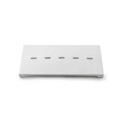 Copripiletta bianco con fori per piatto doccia Rok