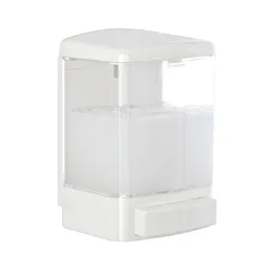 Dispenser igienizzante a muro 1000 ml bianco