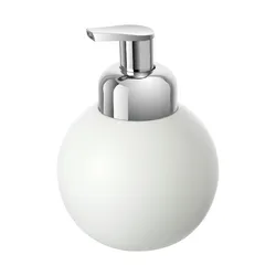 Dispenser sapone in ceramica bianco - Linea Oslo