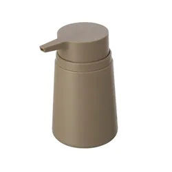 Dispenser sapone in resina tortora - Linea Pop