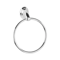 Portasalviette ad anello in acciaio cromato - Linea Facile
