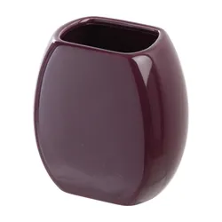 Portaspazzolini in ceramica viola - Parigi