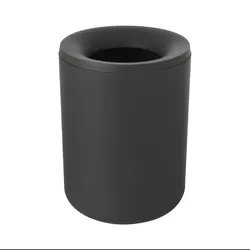 Cestino portarifiuti 6 litri in resina grigio - Pop