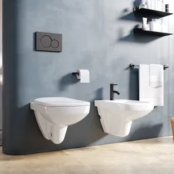 Sanitari sospesi a cacciata rimfree sedile Soft Close Selnova Square - Geberit