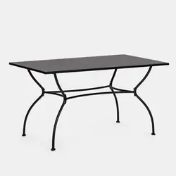 DEGHI ALLUMINIO Tavolo Da Giardino 80X80 Cm In Metallo Nero - Loren |  Tavoli ~ Senigallia Skating