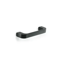 Maniglione di sicurezza 25 cm in acciaio inox e cromall nero - Outline di Gedy