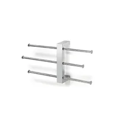 Portasalviette a muro Gedy con 3 bracci scorrevoli - Bridge