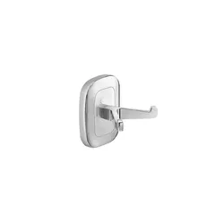 Appendiabiti doppio in acciaio inox e cromall cromo - Everest di Gedy