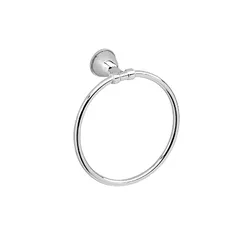 Portasalviette ad anello in acciaio inox e cromall cromo - Genziana di Gedy