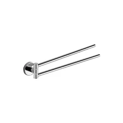 Portasalviette a snodo in acciaio inox e cromall cromo - Felce di Gedy