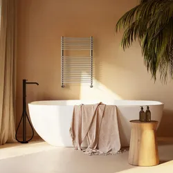Termoarredo 50x73h cm in acciaio al carbonio cromato - Ragusa di Lazzarini