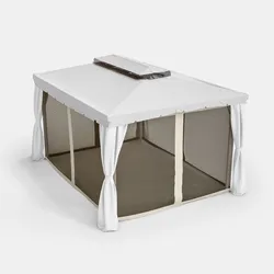 Set di zanzariere per gazebo 3x2 m ecrù - Bolt