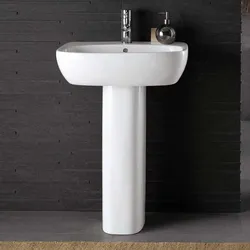 Lavabo con colonna 55 cm ceramica Serie Fantasia - Geberit