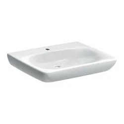 Lavabo sospeso 65 cm bagno accessibile ceramica Serie Selnova Comfort - Geberit