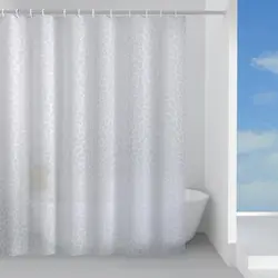 Tenda doccia o vasca in peva 180x200 cm pattern geometrico blu - Tablet di  Gedy