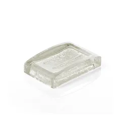 Portasapone in resina beige e trasparente - Antares di Gedy