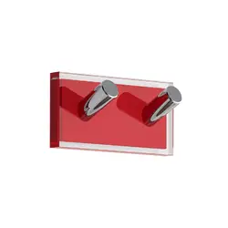 PORTATRUCCHI DA BAGNO RAINBOW GEDY RESINA ROSSO RA00