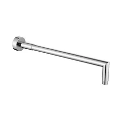 Braccio doccia rotondo 31 cm in acciaio inox cromato
