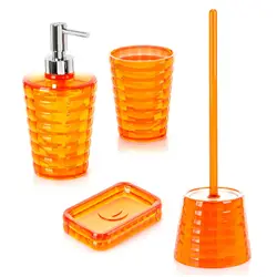 Gedy Lucrezia Set Accessori Da Bagno 4 Pezzi D'Appoggio In Finitura –  Dabicasa