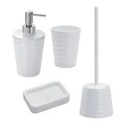 Gedy Lucrezia Set Accessori Da Bagno 4 Pezzi D'Appoggio In Finitura –  Dabicasa