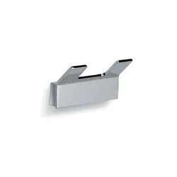 Appendino 2 ganci in ottone cromato - Gedy