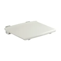 Sedile ribaltabile per doccia o vasca in alluminio e abs bianco - Tip Up di Gedy