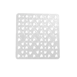 Tappeto doccia antiscivolo 60x60 cm in pvc trasparente - Gedy