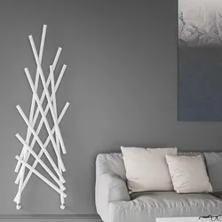 Termoarredo 1731x568 mm in acciaio color mineral white - Shanghai di Lazzarini