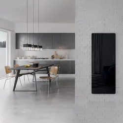 Termoarredo 1000x500 mm vetro temperato nero e modalità risparmio energetico - E-Mirror di Lazzarini