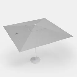 Telo ombrellone 3x3 m grigio ghiaccio - Fuerte